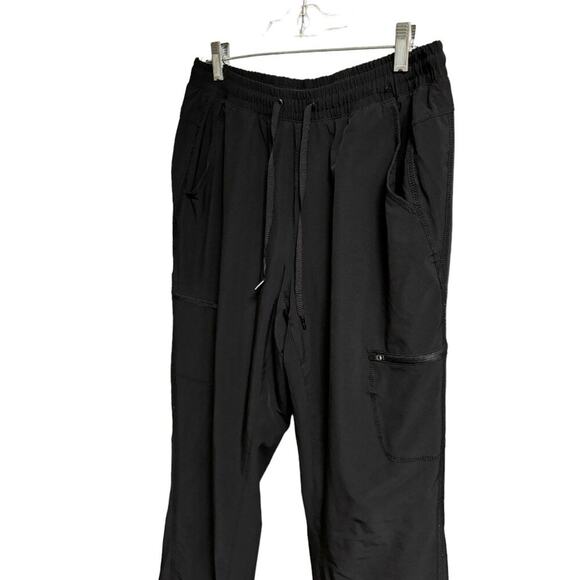 EDDIE BAUER Polar Fleece Lined Drawstring Pants in Black SZ 10 - Picture 5 of 12